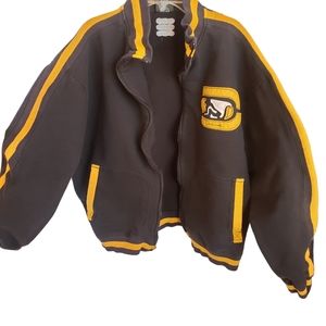 XL Drunk Monkey jacket Blk/Yellow